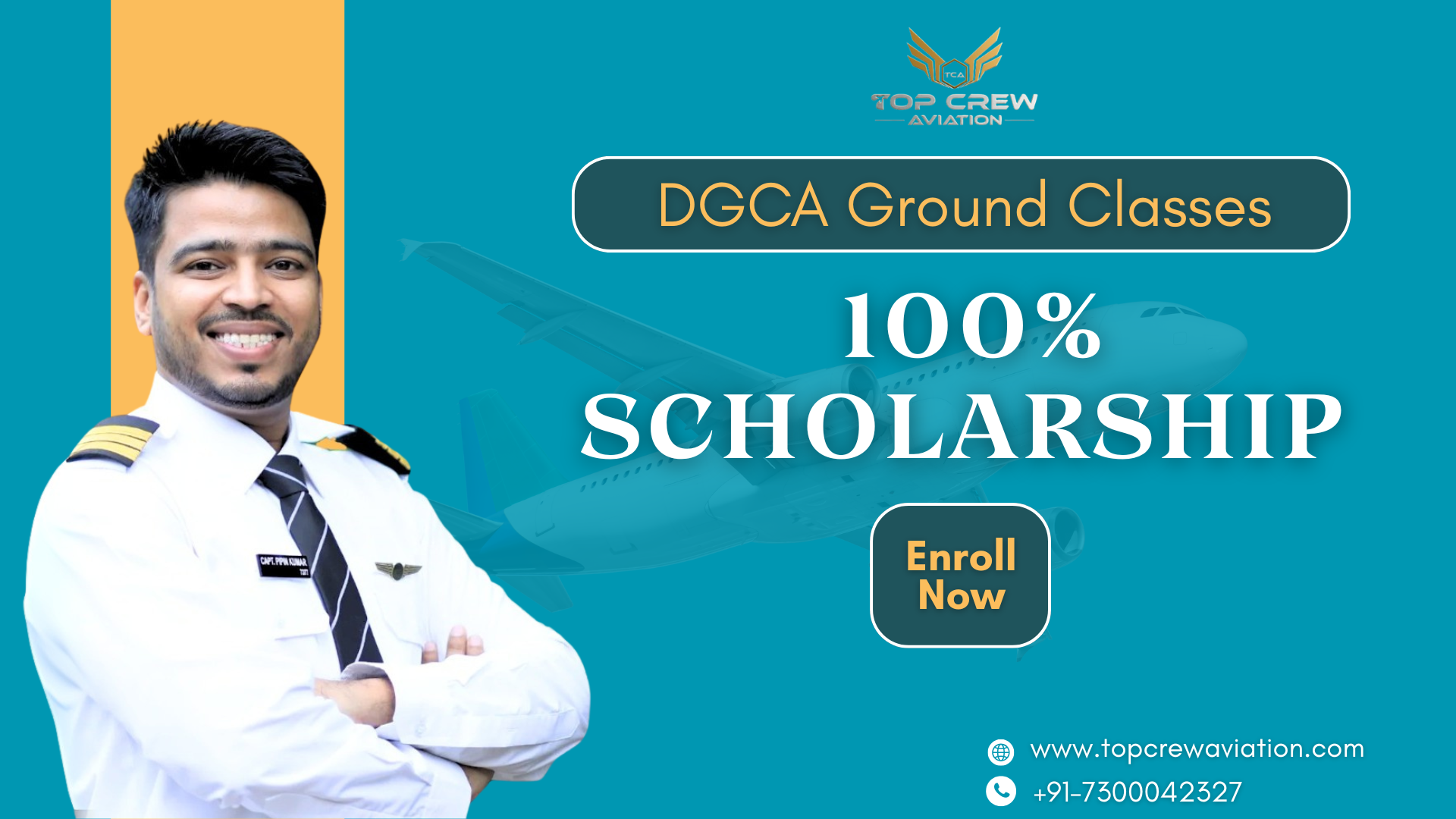 Scholarship for DGCA Ground Classes