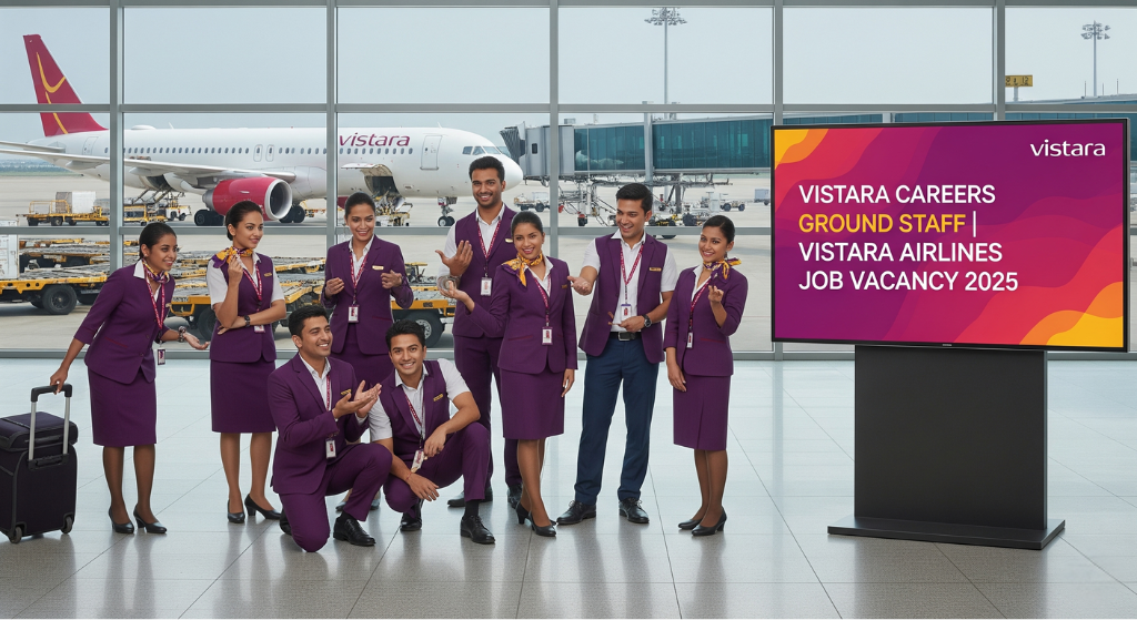 Vistara Careers Ground Staff