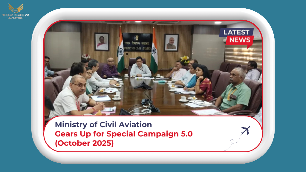 Ministry of Civil Aviation Gears Up for Special Campaign 5.0 (October 2025)