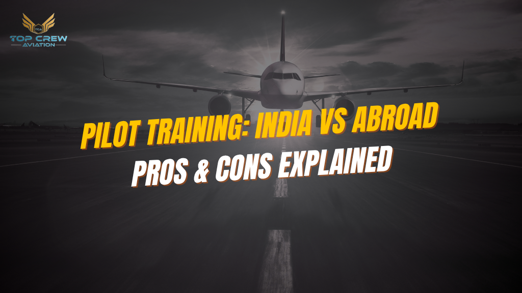 Pilot Training India vs Abroad Pros & Cons Explained